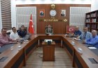 Antrenörlerden Kaymakamımıza Ziyaret.