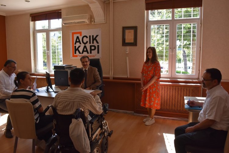 Kaymakam Güldoğan Açık Kapı’da Vatandaşları Dinledi