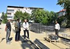 Kaymakam Ali Güldoğan, Salihli'de Yapımı Süren Okul İnşaatlarını Yerinde İnceledi