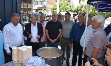 Salihli Manavlar ve Pazarcılar Esnaf Odası'ndan Muharrem Ayı Aşure Hayrı