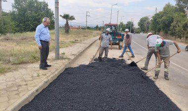 Başkan Mazlum Nurlu Yol Çalışmalarını Yerinde İnceledi