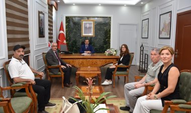 İYİ Parti Salihli İlçe Yönetiminden Kaymakam Ali Güldoğan’a Ziyaret