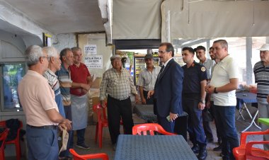 Kaymakam Güldoğan, Çamurhamamı Mahallesi’nde Yangın Tedbirlerini İnceledi