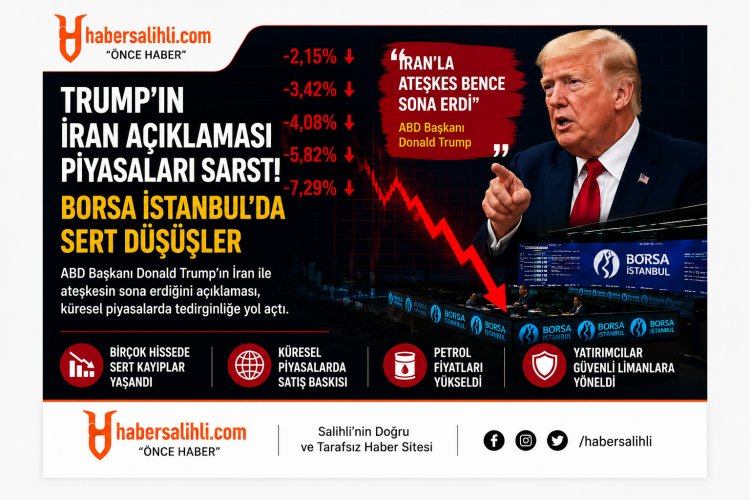 Trump'ın İran Açıklaması Piyasaları Sarstı: Borsa İstanbul'da Sert Düşüşler