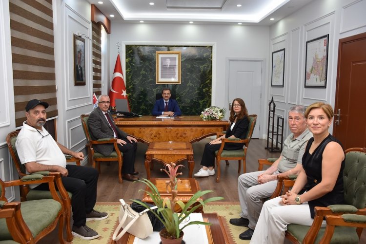 İYİ Parti Salihli İlçe Yönetiminden Kaymakam Ali Güldoğan’a Ziyaret
