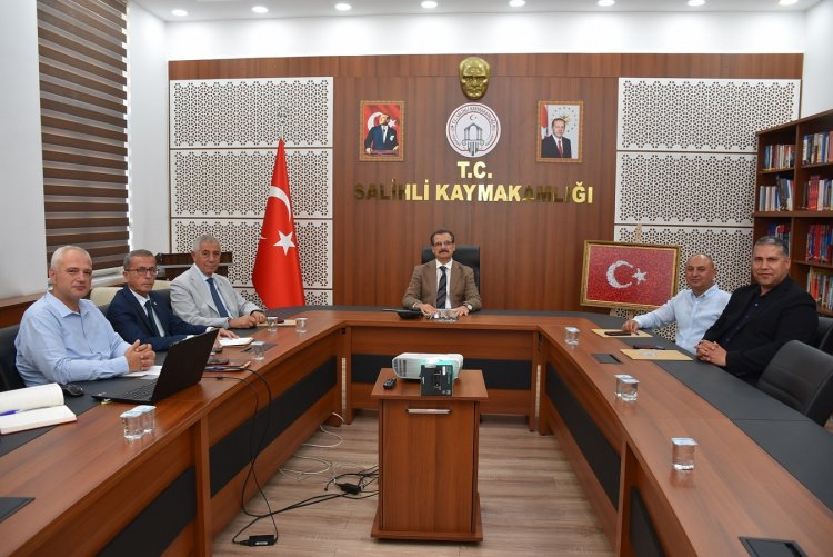 Salihli Tarıma Dayalı İhtisas Organize Tarım Bölgesi Yönetim Kurulu Toplandı