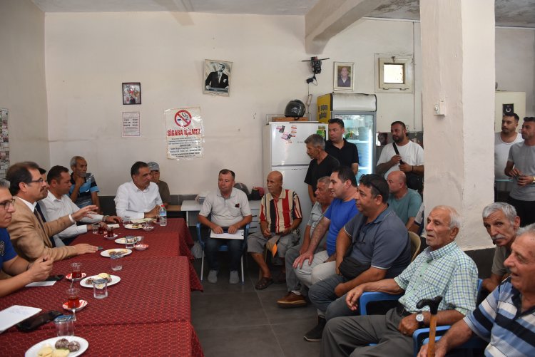 Kaymakam Ali Güldoğan Gaziler Mahallesi'nde Vatandaşlarla Buluştu