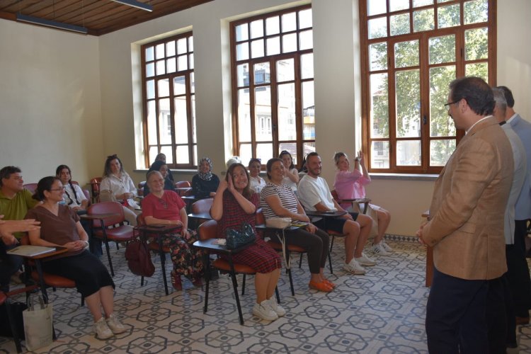 Kaymakam Güldoğan’dan Türk İşaret Dili Kursuna Ziyaret