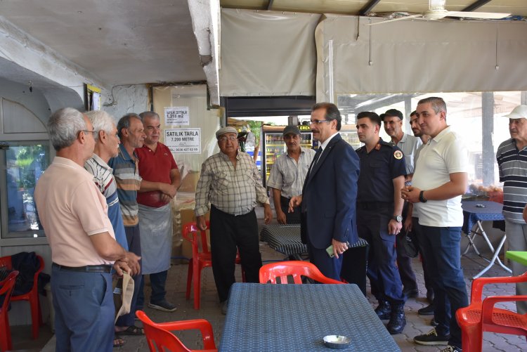 Kaymakam Güldoğan, Çamurhamamı Mahallesi’nde Yangın Tedbirlerini İnceledi