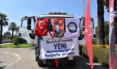 Salihli’ye Yeni Satıh Kaplama Aracı Kazandırıldı