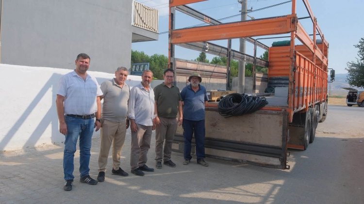 Salihli, Mevlütlü Sulama Kooperatifi’ne Dalgıç Pompa Desteği