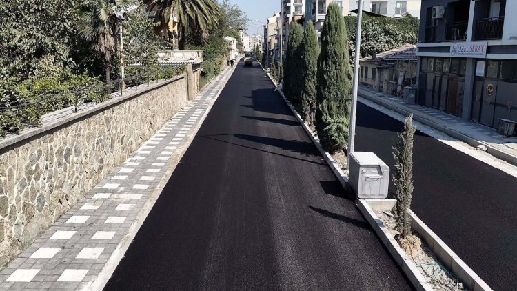 Salihli Park Caddesi’nde İkinci Kat Asfalt Tamamlandı