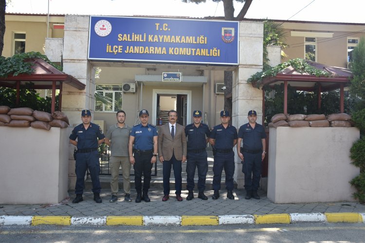Kaymakam Ali Güldoğan’dan Salihli İlçe Jandarma Komutanlığı’na Ziyaret