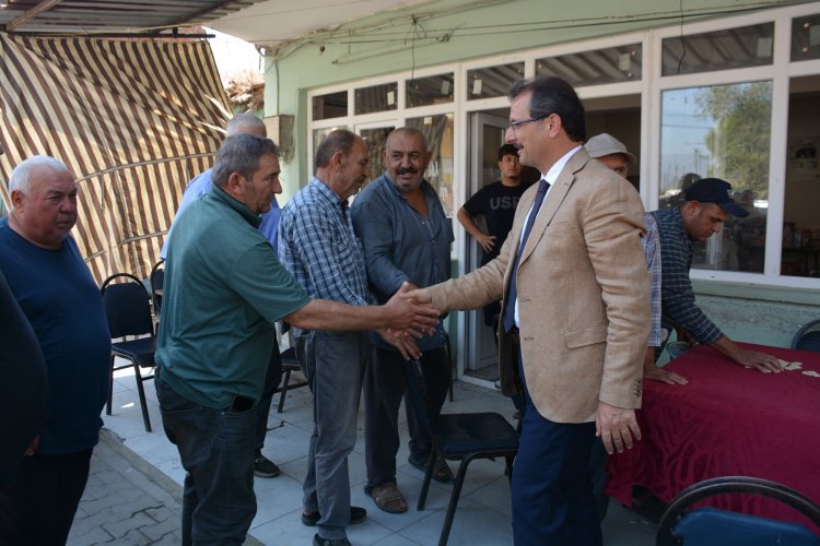 Kaymakam Ali Güldoğan Çapaklı Mahallesi’nde Vatandaşlarla Buluştu