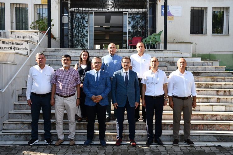 Kaymakam Ali Güldoğan’dan Okullara Yeni Eğitim-Öğretim Yılı Öncesi Ziyaret
