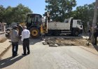 Başkan Mazlum Nurlu Cumhuriyet Mahallesi’ndeki Yol Çalışmalarını İnceledi