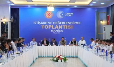 AK Parti Manisa Teşkilatı İstişare ve Değerlendirme Toplantısında Bir Araya Geldi