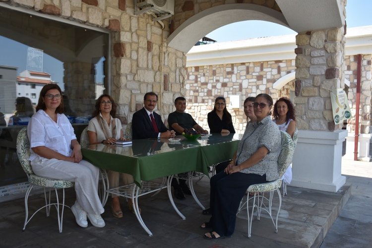 Kaymakam Ali Güldoğan’dan Salihli Kadın Kooperatifi’ne Ziyaret